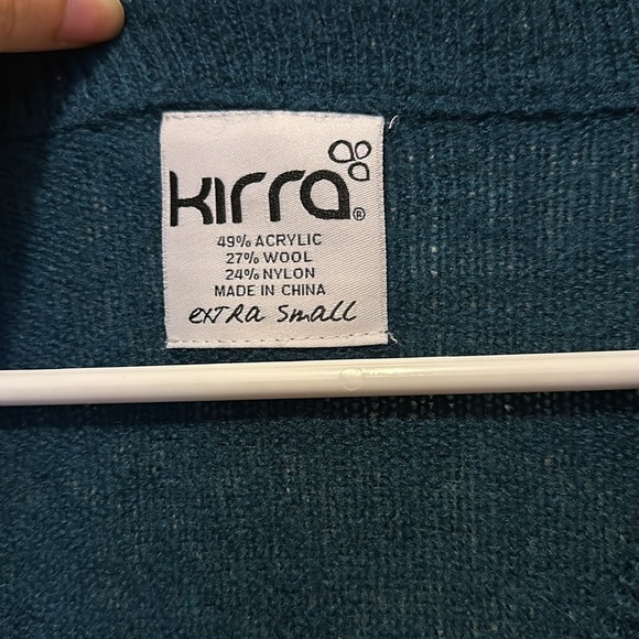 Kirra navy button-up cardigan - Picture 3 of 3